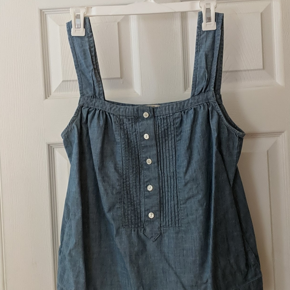 Chambray tank top